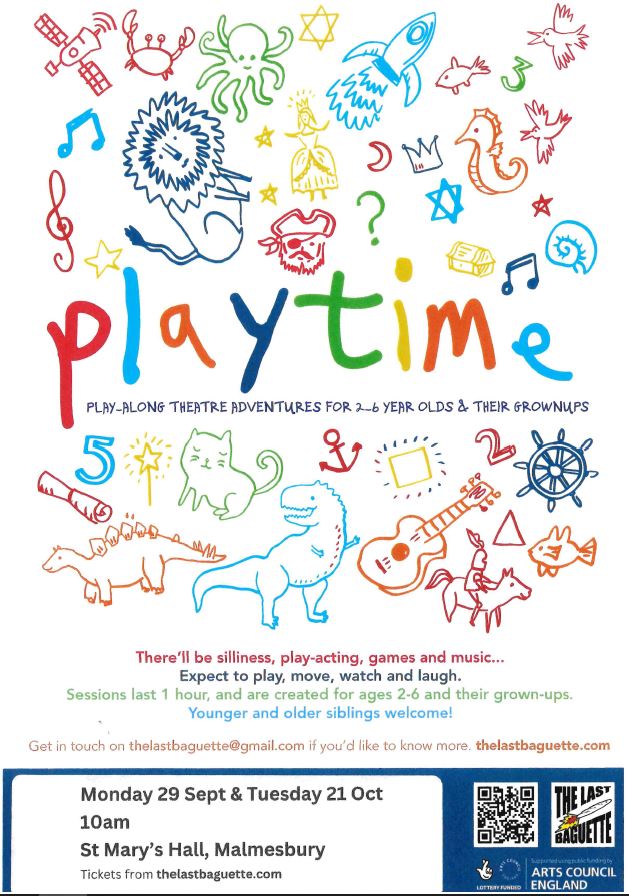 Playtime - Play-Along Theatre Adventure for 2 to 6 Year Olds & Their Grownups